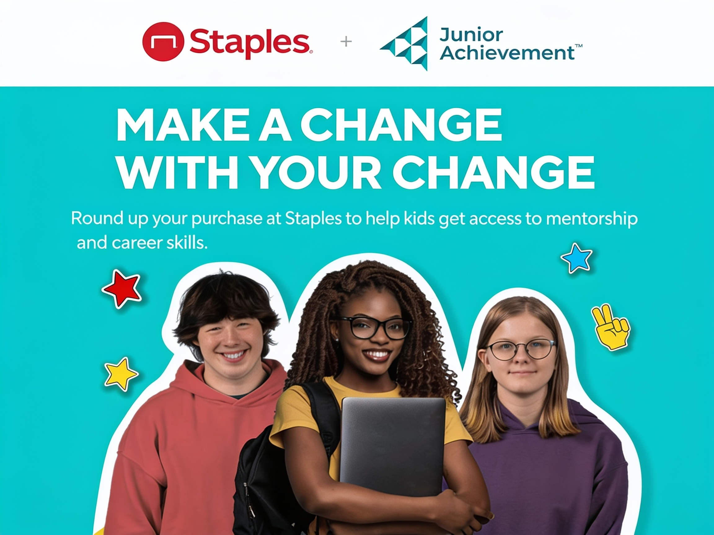 Staples Back-to-School Round-Up Display Image